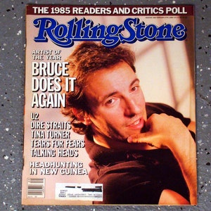 Bruce Springsteen - Rolling Stone Magazine Issue# 468 - 1986