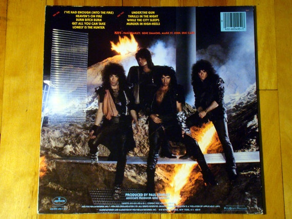 Kiss - Animalize - Vinyl Record - Original Pressing - 33 Rpm