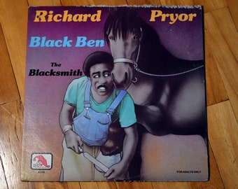 Richard Pryor - Black Ben The Blacksmith - Original Pressing - Vinyl Record - 33 rpm - 1978