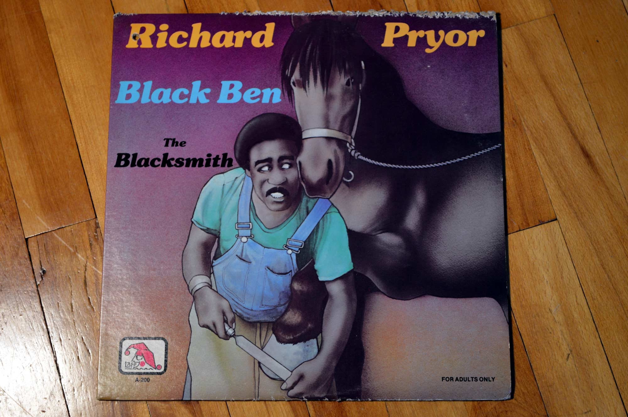 Richard Pryor - Black Ben The Blacksmith - Original Pressing - Vinyl Record - 33 rpm - 1978