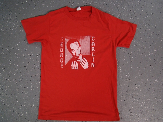 George Carlin It Only Hurts When I Think T Shirt … - image 1