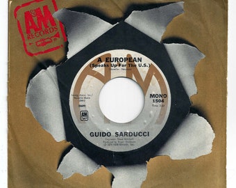 Father Guido Sarducci - A European / Questions To God - Vinyl Record - 45 rpm - 1974