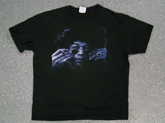 Jimi Hendrix Sunglasses T Shirt 1990 Extremely Rar