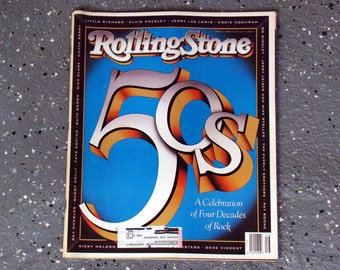 The 50's Music - Rolling Stone Magazine Issue# 576 - 1990