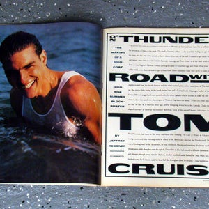 Tom Cruise Rolling Stone Magazine Issue 582/583 1990 image 4