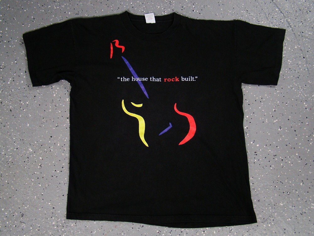 Rock and Roll Hall of Fame Charter Member T Shirt 1995