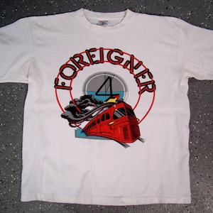 Ausländer 1994 Tour T Shirt (groß) - Bitte lesen Sie die Beschreibung!