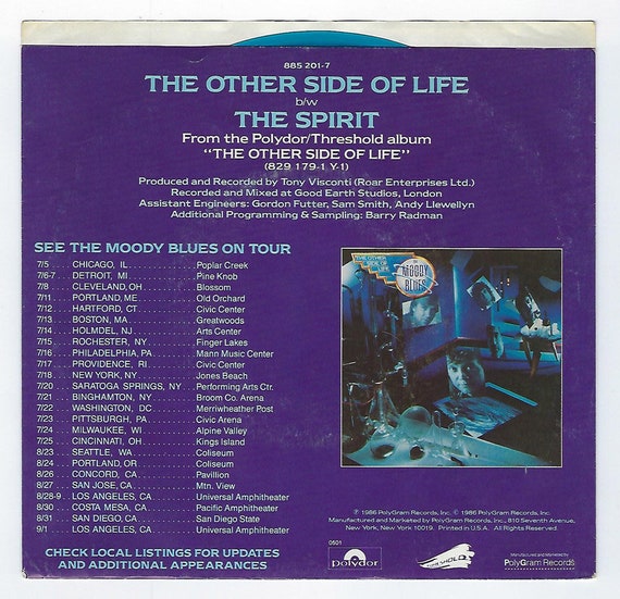 The Moody Blues - the Other Side of Life / the Spirit
