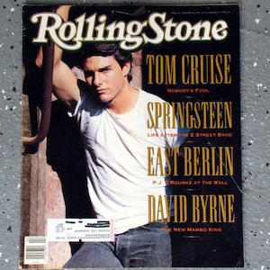 Tom Cruise - Rolling Stone Magazine Nummer # 569 - 1990