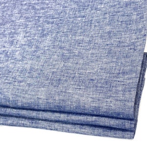 Feste doppelte Breite 100% natürliches Leinengewebe Flat Roman Shade / CL1056