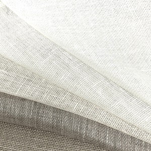 Double Width 100% Natural Rustic Sheer Linen Fabric / 118&quot; Width / CL1035