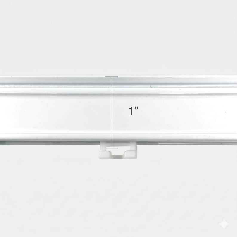 Ripplefold Curtain Track, Heavy Duty S Curve Drapery Hardware, CH1002 ...
