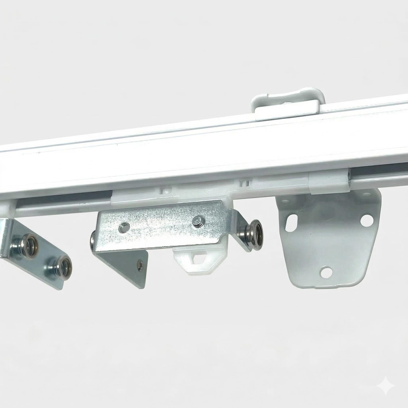 Ripplefold Curtain Track, Heavy Duty S Curve Drapery Hardware, CH1002 ...