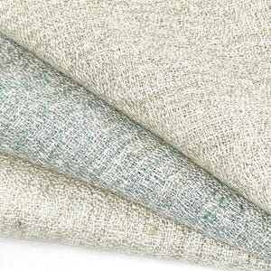 Textured Rustic Linen Blend Fabric By The Yard / 54&quot; Width / CL1101