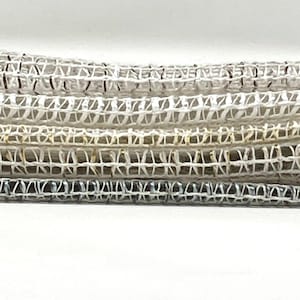 Large Mesh Net Blend Linen Fabric / 118&quot; Wide / CL1070