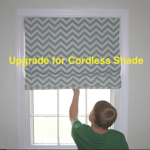 Upgrade cordless roman shade, Child & Pet safety system