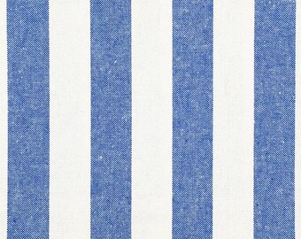 4 Colors / 100% Cotton British Stripes-Ivory with Blue, Red, coffee & Grey/CL1025