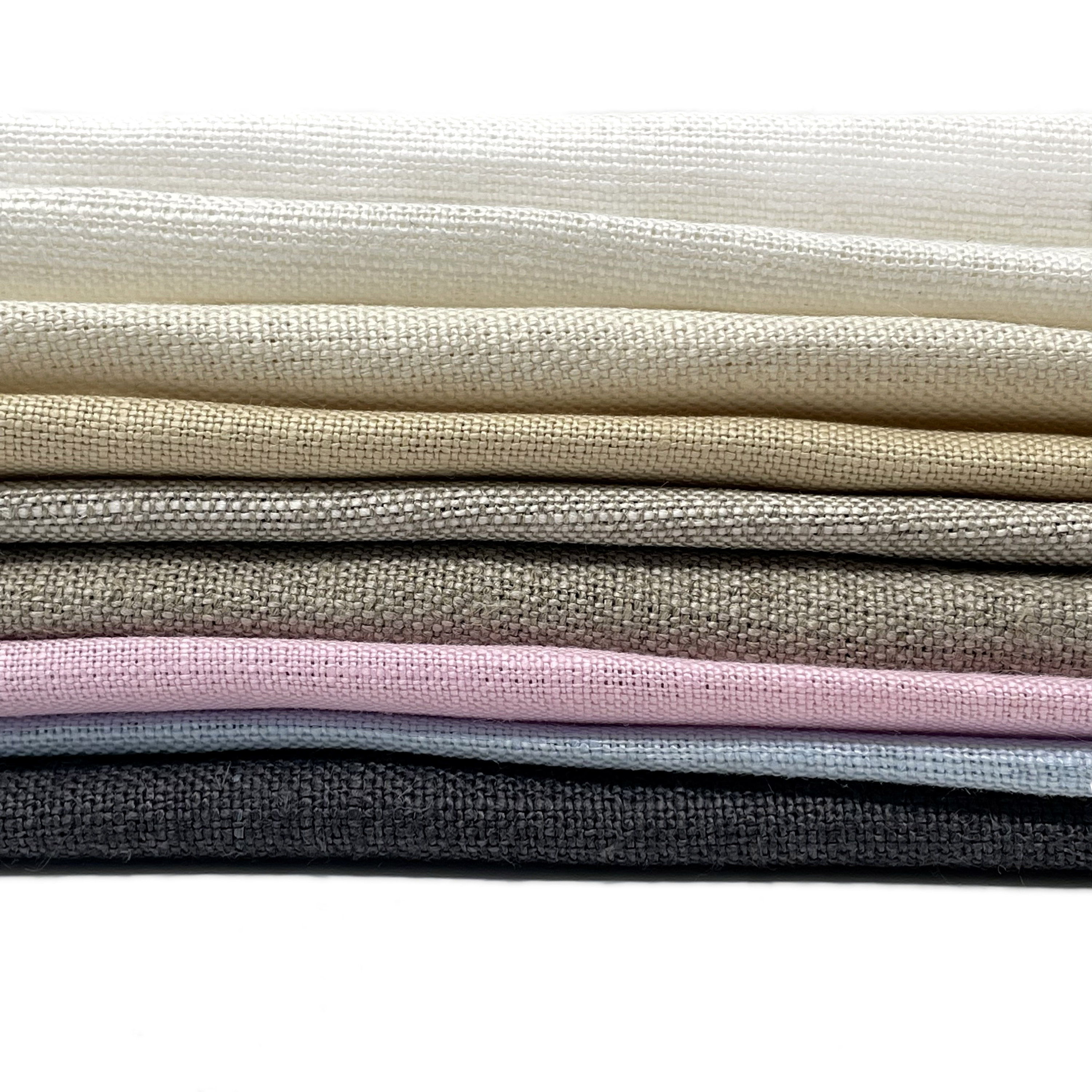 Linen fabrics by the on sale yard