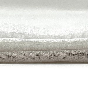 Textured Net Weave Faux Linen Fabric by the Yard / 118&quot; Width / CL1071
