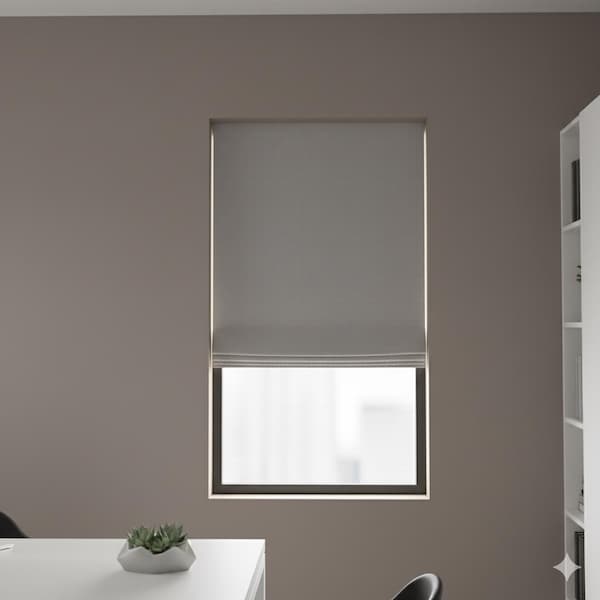 Mittelgewichtsmischung Leinen Wohnung Roman Shade, CL1040