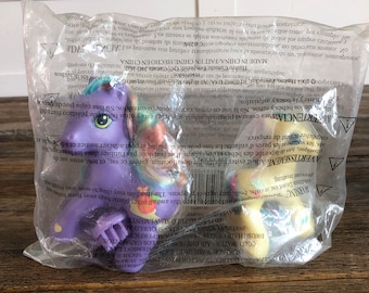 G3 My Little Pony Exklusivt Set med 2 Ponnyer “Peach Surprise & Tea Lily” *RARE-HTF-NIP*