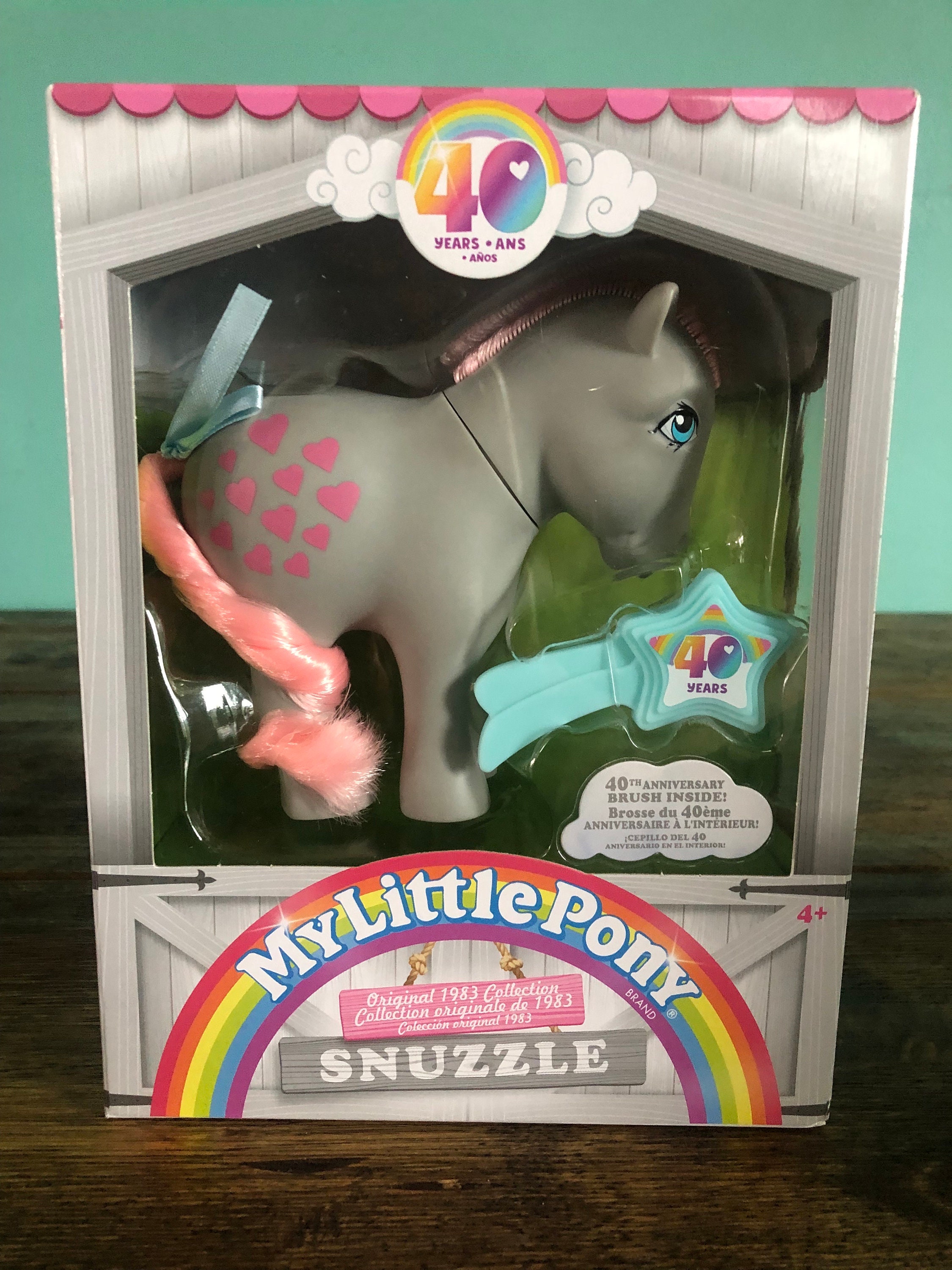 My Little Pony Classic - 4 Collectible - 40th Anniversary Ponies
