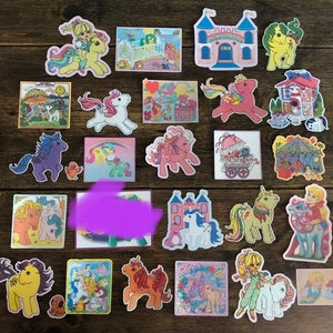 Vintage Style Holographic MLP Pony Inspired Stickers! *YOU CHOOSE* #3