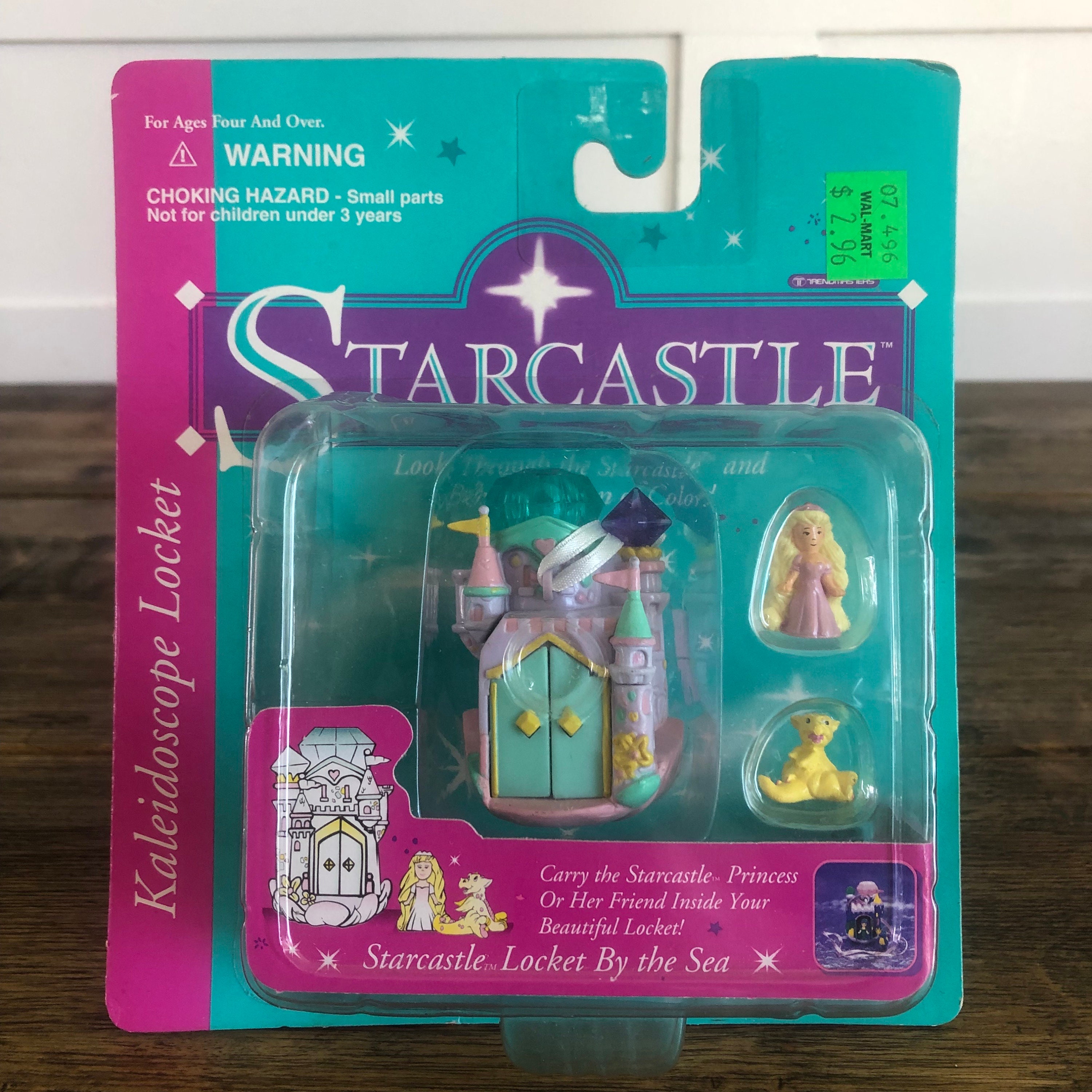 SUPER RETRO CASTLE 動作確認済 付属品完備 美品 送料無料 1995 Vintage Trendmaster Starcastle Kaleidoscope “locket by the