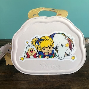 Hand Made Rainbow Brite Inspired Cloud Purse!