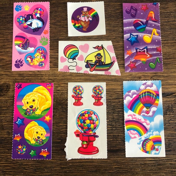 Lisa Frank Stickers Etsy