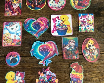 Vintage Style Holographic LF rainbow Inspired Stickers! *YOU CHOOSE #1*