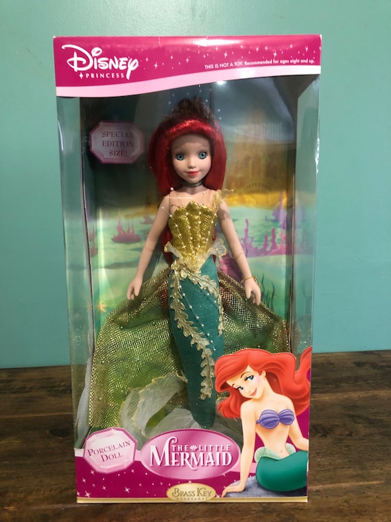 Little mermaid porcelain doll discount