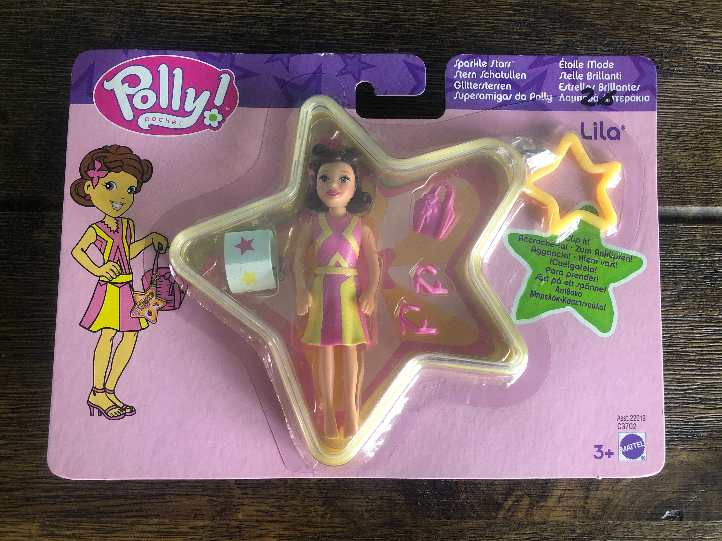 Conjunto e Boneca - Polly Pocket - Lila Shimmer - Mattel