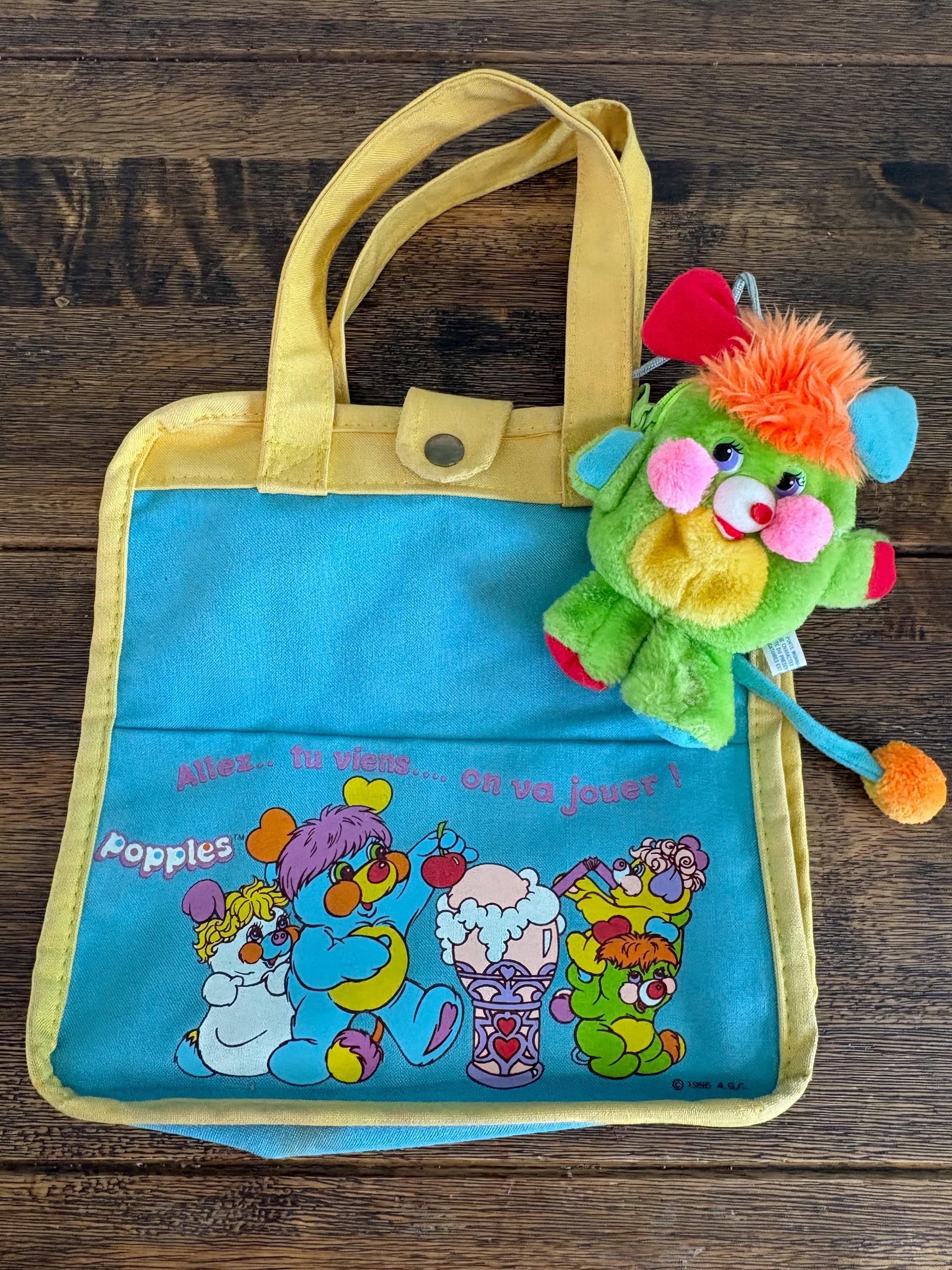 Sacoche Vintage Popples - Neuve, Jamais Servie