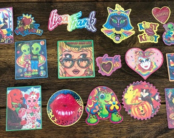 Vintage Style Holographic LF Rainbow Inspired Stickers! *YOU CHOOSE #2*
