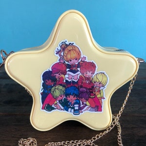 Hand Made Rainbow Brite Inspired Star Purse!