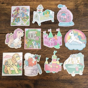 Vintage Style Holographic My Little Pony Inspired Stickers! *YOU CHOOSE* #2