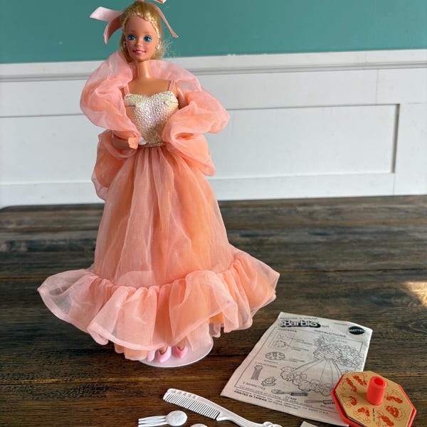1984 Vintage “Peaches N’ Cream” Barbie *HTF-RARE*