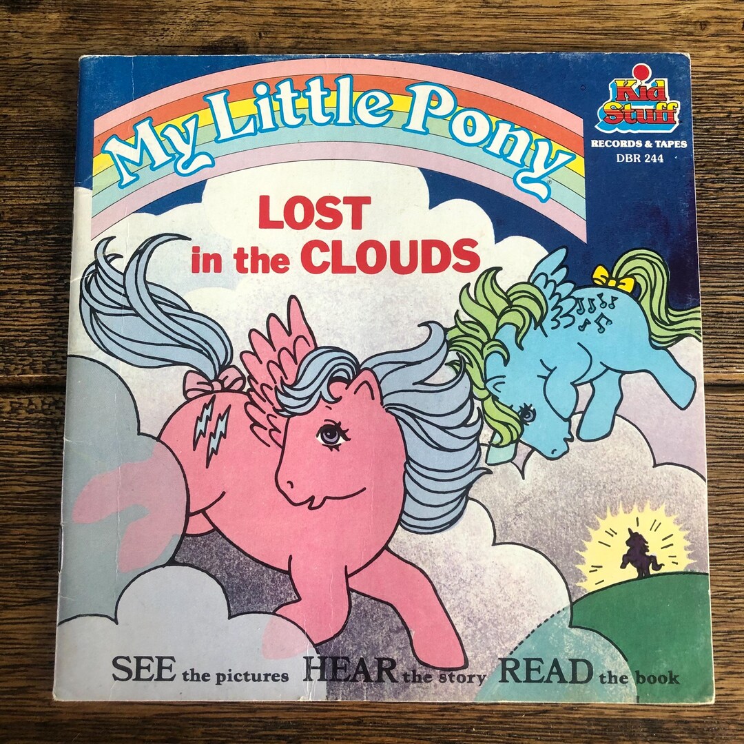 Vintage G1 My Little Pony “lost in the Clouds” Book *RARE-HTF* - Etsy