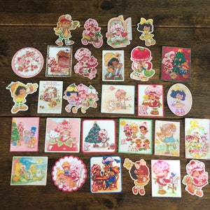 Vintage Style Holographic Strawberry Girl Inspired Inspired Stickers! *YOU CHOOSE #4*