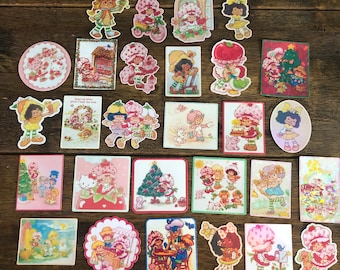 Vintage Style Holographic Strawberry Girl Inspired Inspired Stickers! *YOU CHOOSE #4*