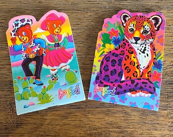 ¡Lote de minicuadernos vintage de Lisa Frank de los 90! *RARO-HTF*