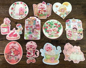 Vintage Style Holographic Strawberry Girl Inspired Inspired Stickers! *YOU CHOOSE #3*
