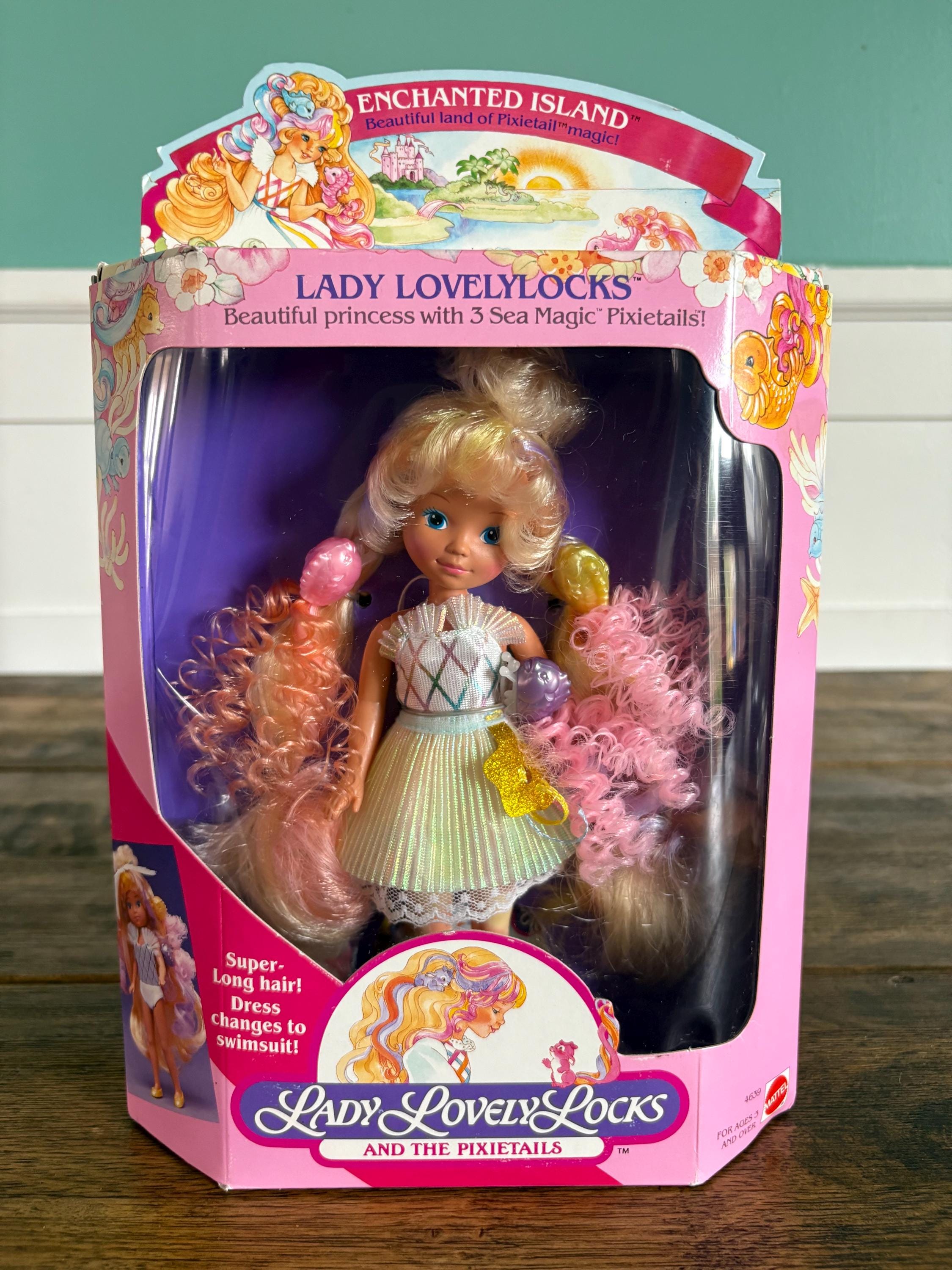 Vintage Mattel Lady Lovely Locks Doll “enchanted Island Lady