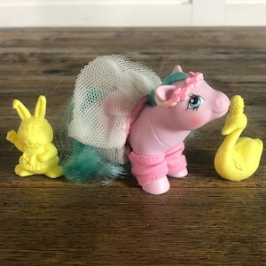 G1 Vintage U.K. Exclusive My Little Pony NBBE “Baby Half Note” w/accessories! *COMPLETE-RARE*
