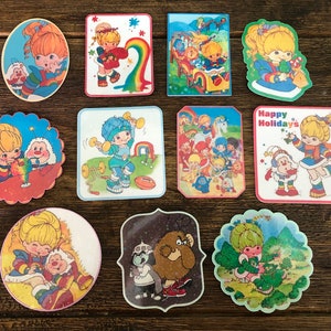 Vintage Style Holographic Rainbow Girl Stickers! *YOU CHOOSE #3*
