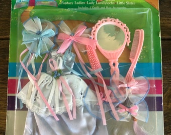 Vintage Fantasy Ladies/ Lady Lovely Locks Doll Kleding & Accessoires *RARE-HTF-NIP*