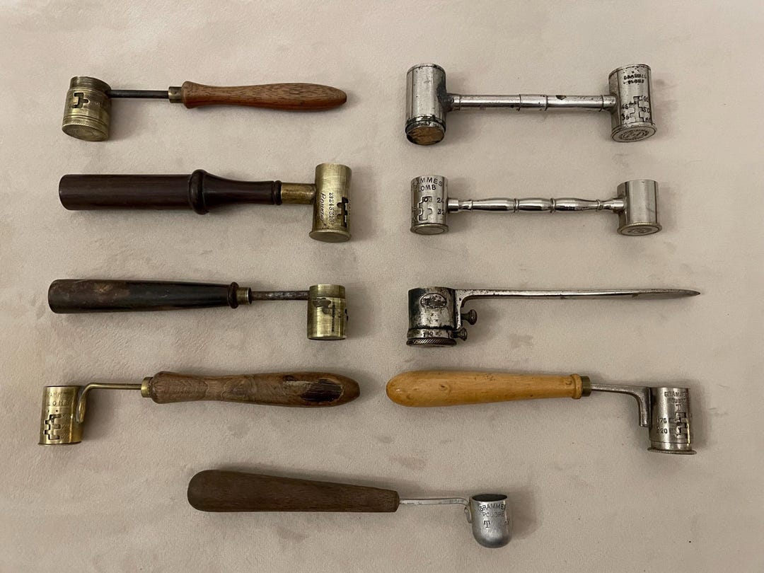 Collection of Antique Powder Measures - Etsy