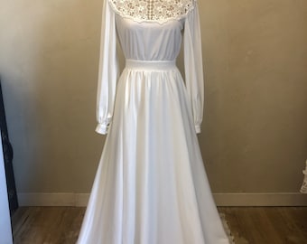 Vintage Pronuptia bridal gown