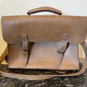 French vintage postal bag